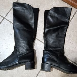 Stuart Weitzman Black 5050 Boots